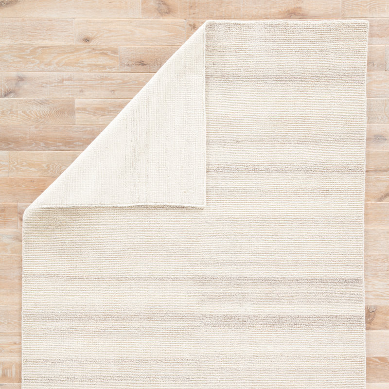 Flatweaven Cream/Taupe Indoor/Outdoor Area Rug, Rectangle 2' x 3'