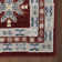 Everwash Treasure Saul Southwest Geometric Machine Washable Area Rug, Red/Navy Blue