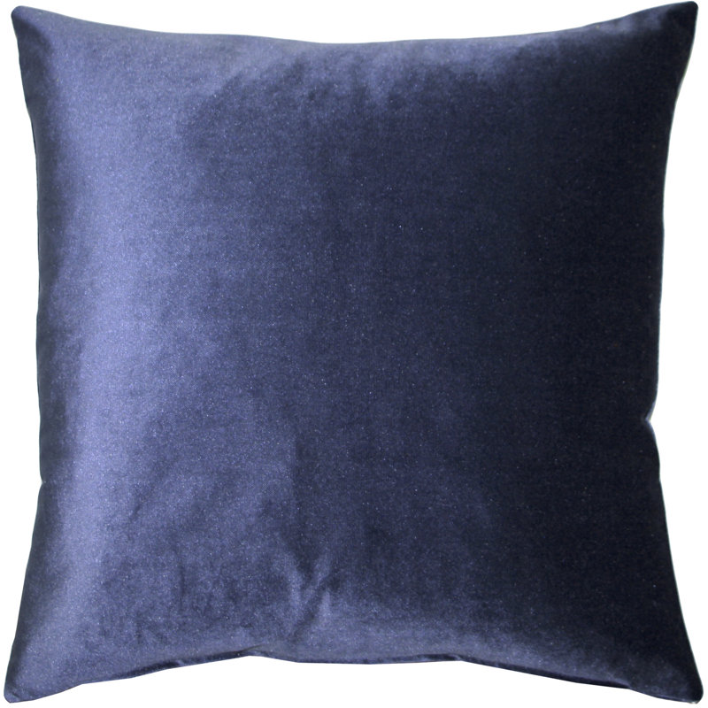 Velvet Throw Pillow, 19" x 19", Royal Blue