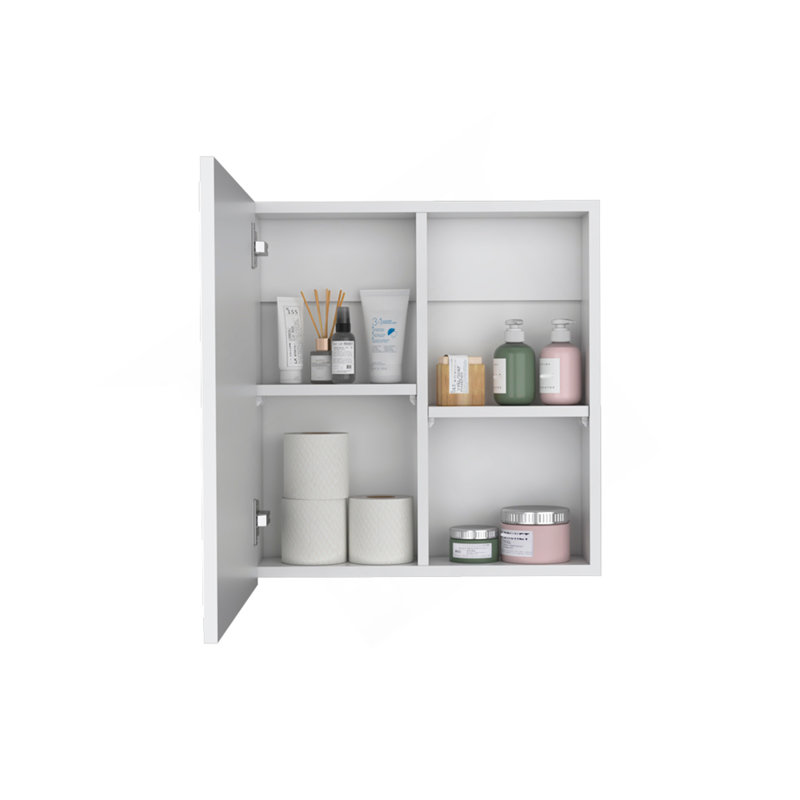 Pharmacie Clayton, salle de bain, blanc, Blanc