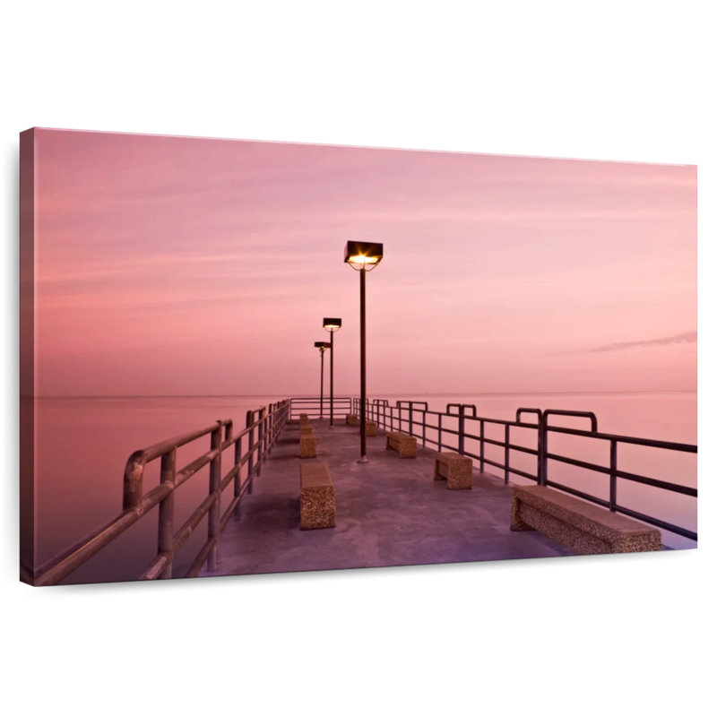 Aletra Edgewood Park Pier, 8" H x 12" W