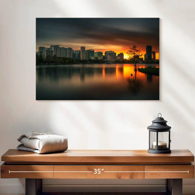 Nicci Florida Sunset, 16" H x 24" W