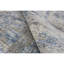 Tapis gris et bleu noué à la main de haute qualité-63371277