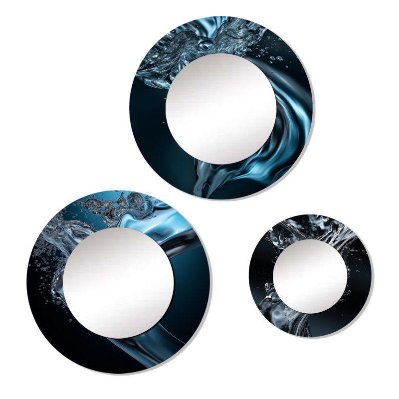 Olgethorpe Metal Round Mirror