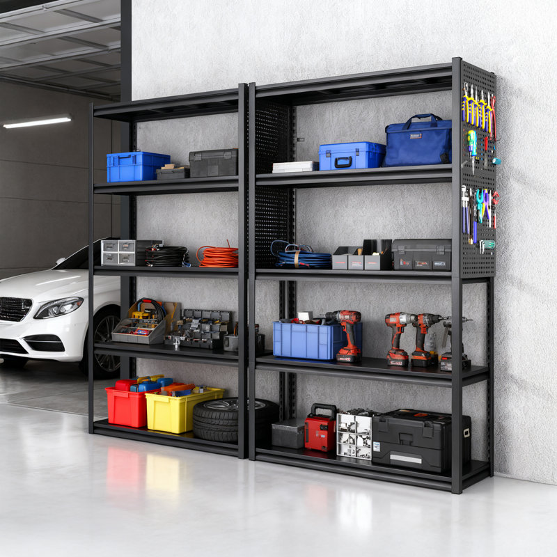Étagère de garage 72 pouces robuste avec capacité de charge de 2 000 lb