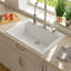 Évier de cuisine à cuve simple à cuve en quartz de 33 po x 22 po Quartz-107311089-107311091