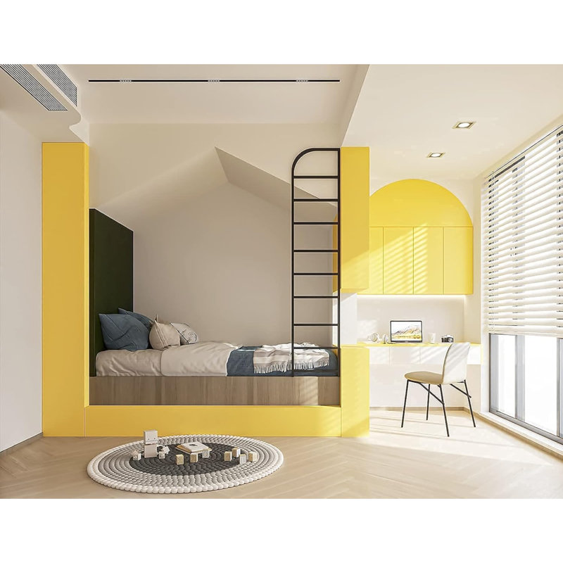Rouleau de papier peint auto-adhésif 17,7 po, L 236 po x l 17,7 po, Jaune