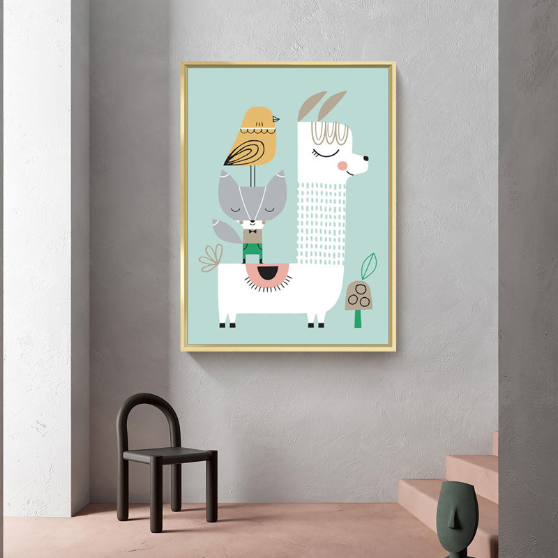 Impression sur toile, cadre flottant, H 16 po x l 12 po x P 1,6 po