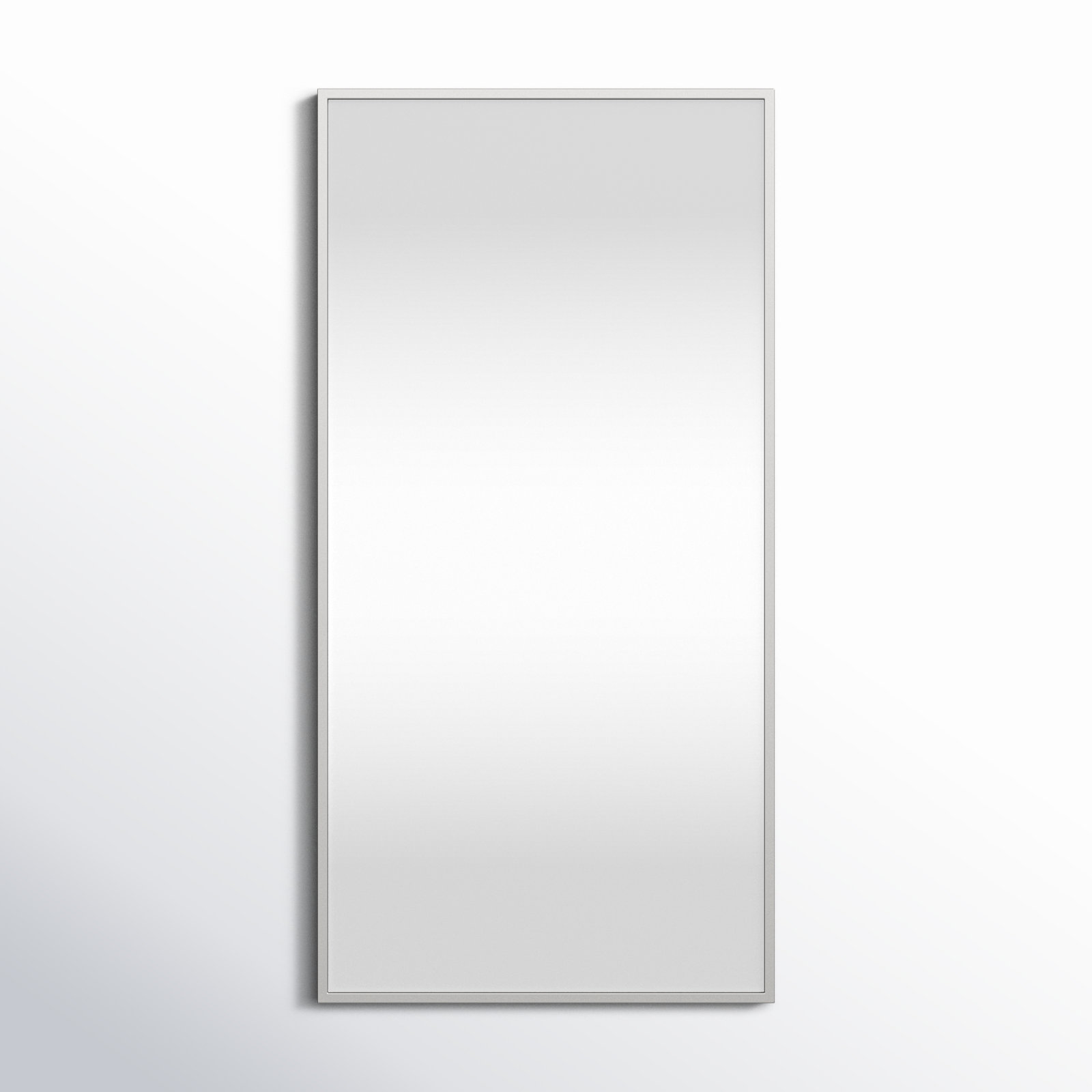 Sabine 36" Accent Mirror, 36" x 18", Silver