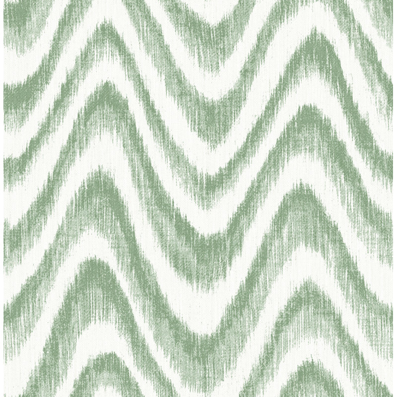 Rouleau de papier peint 33 po x l 20,5 po Marysville Bargello, Vert
