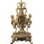 Ensemble 3 pièces horloge de château et candélabre