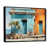 Black Floater Framed