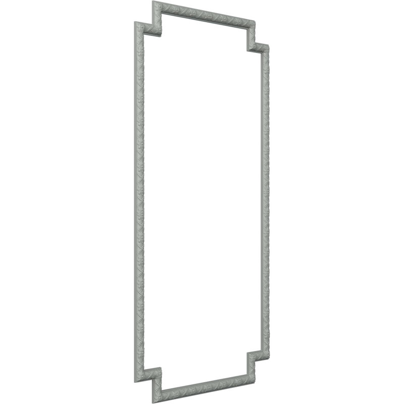 Ensemble de moulure de panneau Sellek, L 31 po x H 62 po, Simple