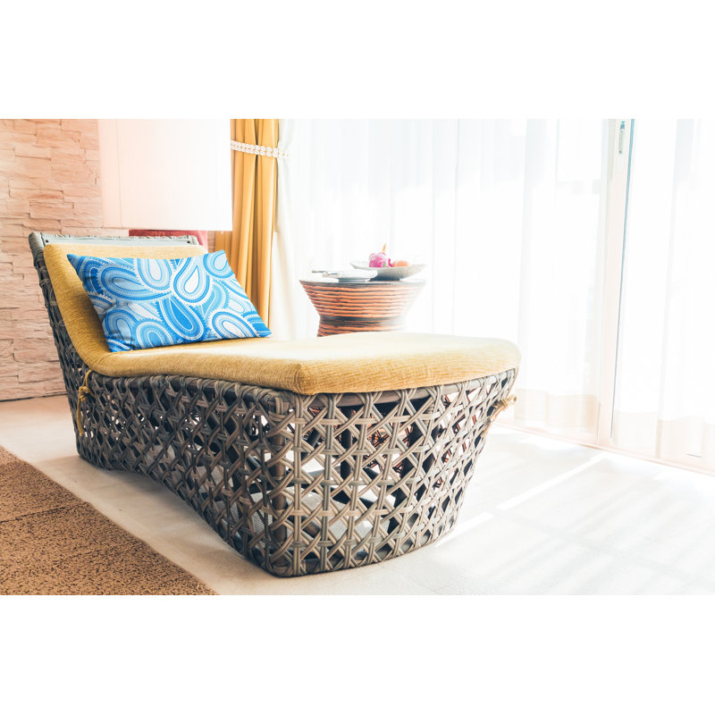 Paisley Outdoor Reversible Throw Pillow, Turquoise