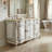 Vizcaino 67'' Double Bathroom Vanity with Marble Top-1858387836