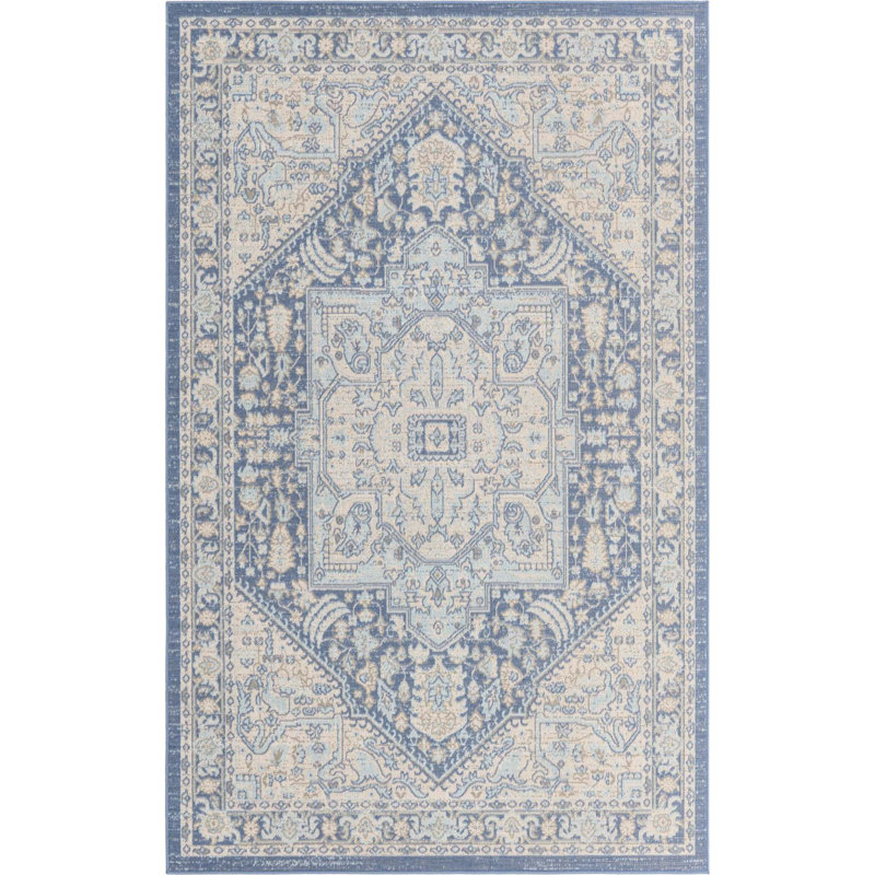 Shailena Oriental Indoor Rug, Rectangle 4'1" x 6'1"