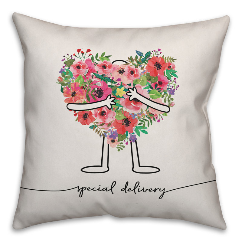 Throw Pillow, 16"H x 16"W