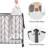 Laundry Basket With Wheels, Heavy Duty Laundry Hamper