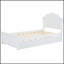 Lit plateforme en bois avec tête de lit et lit gigogne, durable et élégant pour plus d'espace de couchage et de rangement
