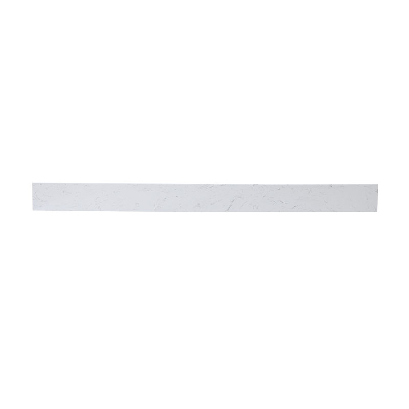 Dosseret de 48 pouces Jake-James en blanc Calacatta