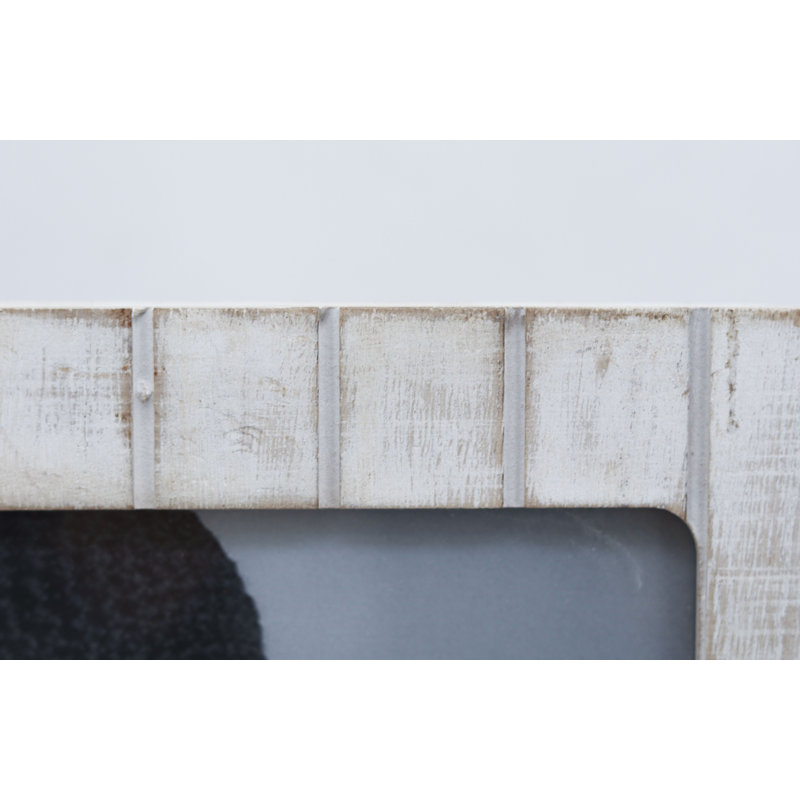 Lobos White Washed Matte Picture Frame