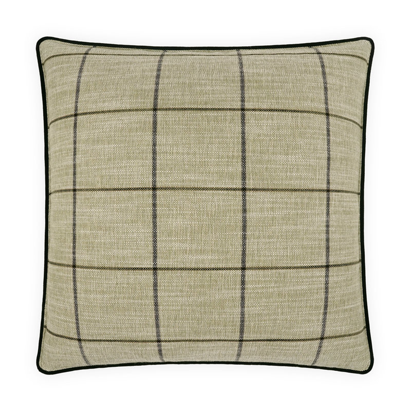 Bowden Square Pillow Cover & Insert, Fern, Square 22"