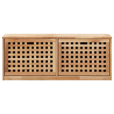 Meacham Wood Storage Bench