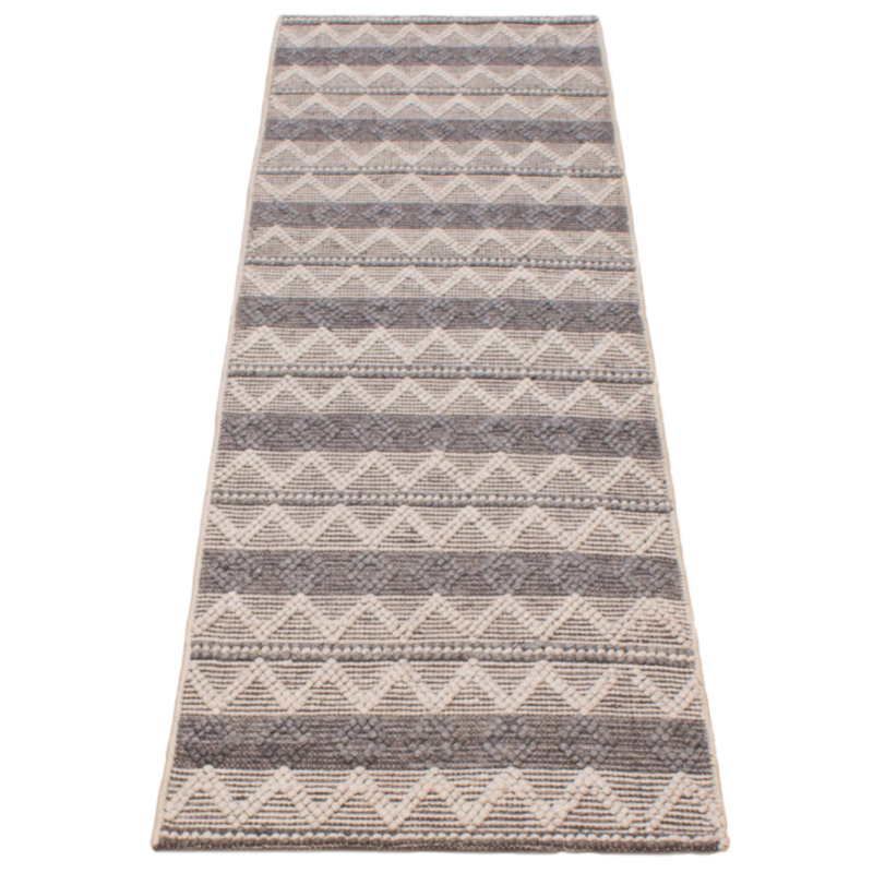 Kowen Wool Chevron Indoor Rug, Runner 2'9" x 10'