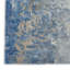 Tapis bleu abstrait moderne fait à la main Versailles-639482478