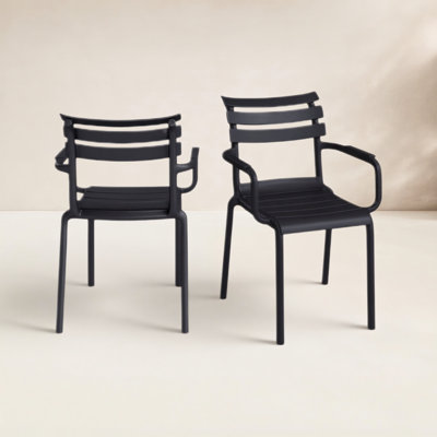 Aragons Stackable Patio Armchair