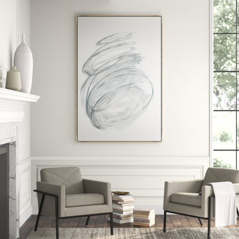 Esoteric VIII Painting by Jacob Lincoln, 71.5" H x 48.5" W x 1.5" D, Image Brush Gel