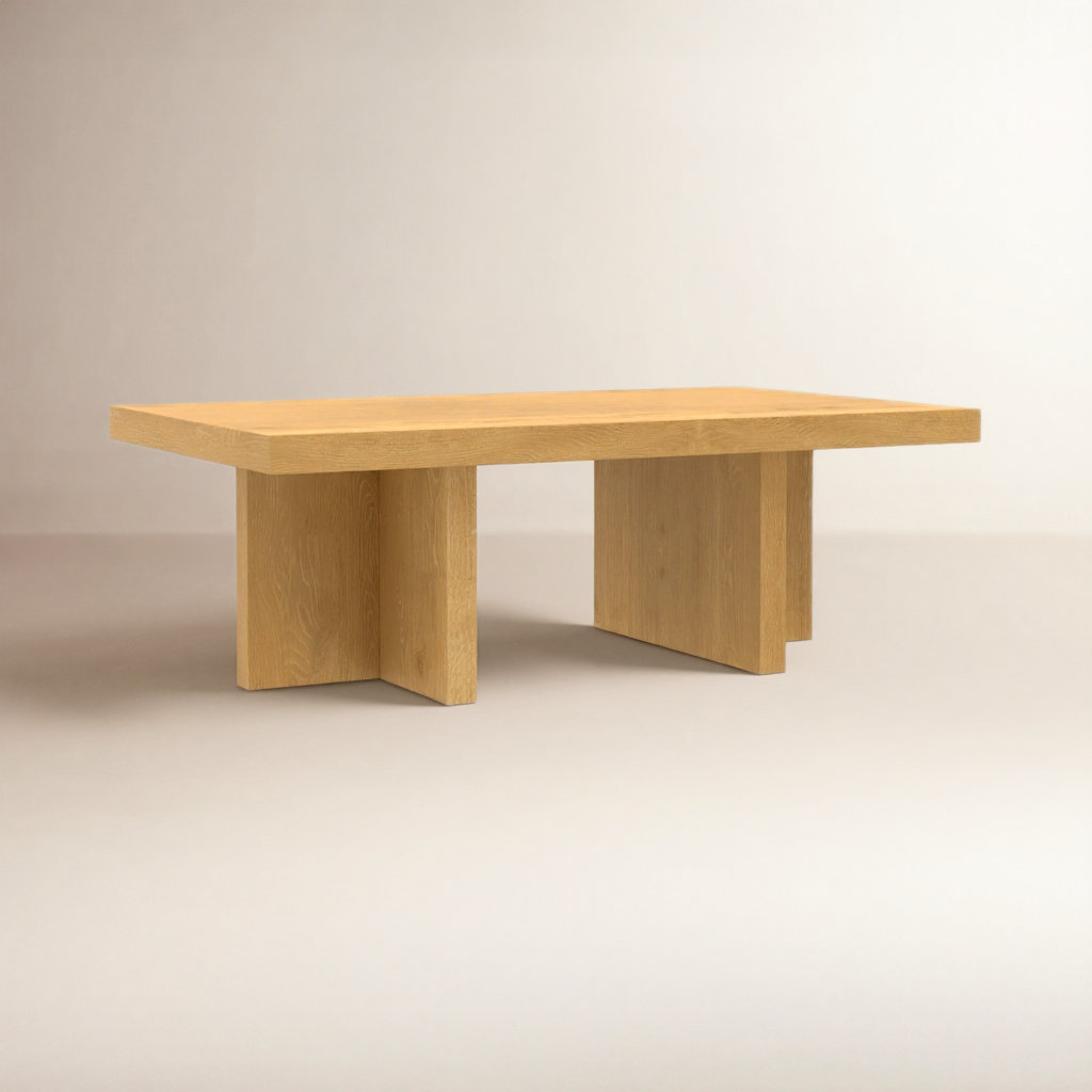 Crosby Rectangular Coffee Table, Natural