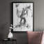 Graphite abstrait II - impression d'un seul cadre photo-88103223-88103222