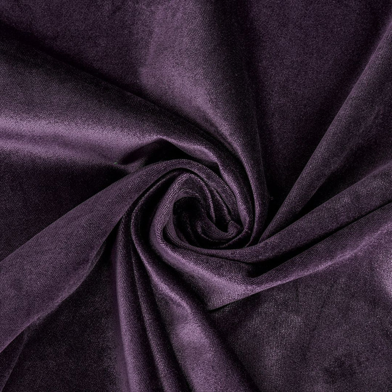 Luxury Matte Velvet Tablecloth, 47 Byzantium, 120" L x 52" W