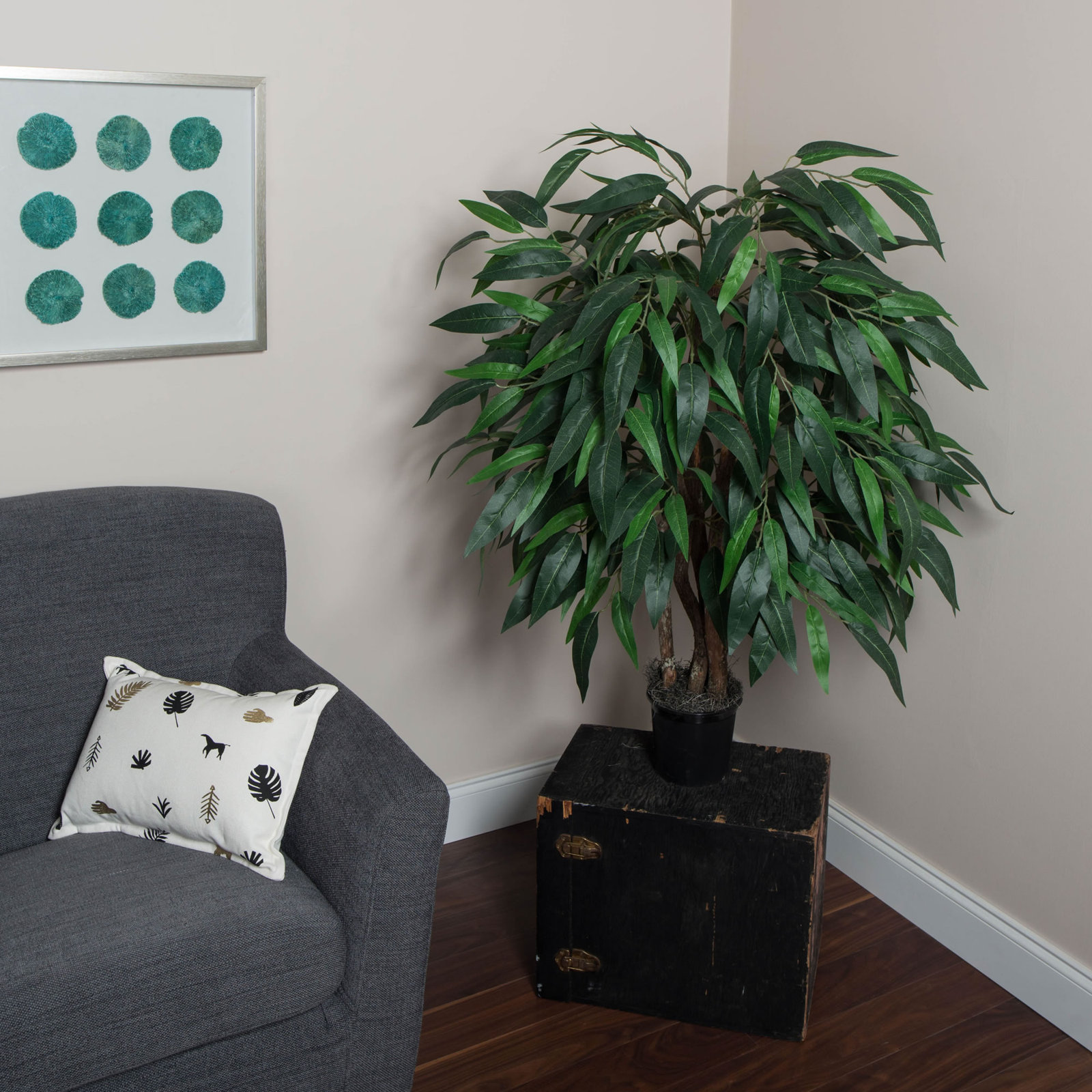48" Mango Tree with Base Included
