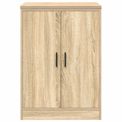 Solid Wood Single Storage Cabinet ( 85cm H x 60cm W x 51cm D)