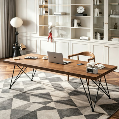 Nordic minimalist desk