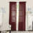 Casarez 100% Polyester Sheer Voile Solid Color Curtain Panel with Rod Pocket Top-555769987-555769991