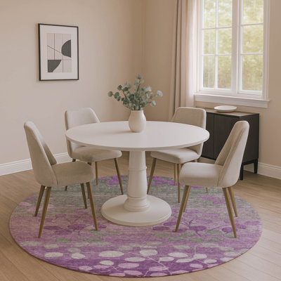 Tapis floral de qualité supérieure lavable à la machine Jakiyra AMF1900