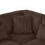 Canapé modulaire surdimensionné de 129 po en forme de U Canapé-lit moderne recouvert de velours côtelé doux avec une chaise longue pour le salon-1200241778