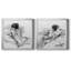 Doux dimanche I - impression sur toile encadrée 2 pièces-242153233-242153231