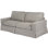 Canapé à accoudoirs carrés avec coussins réversibles 88 po Elsberry