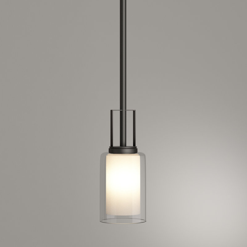 Luminaire suspendu cylindrique à 1 lumière Jaylisse