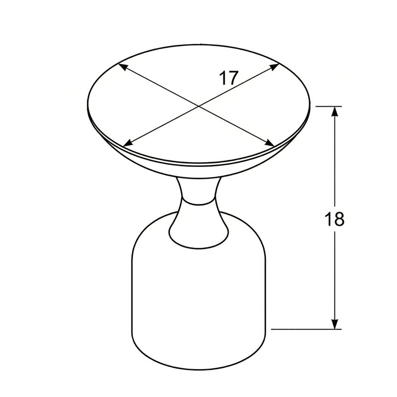 Table de bout Aurelius