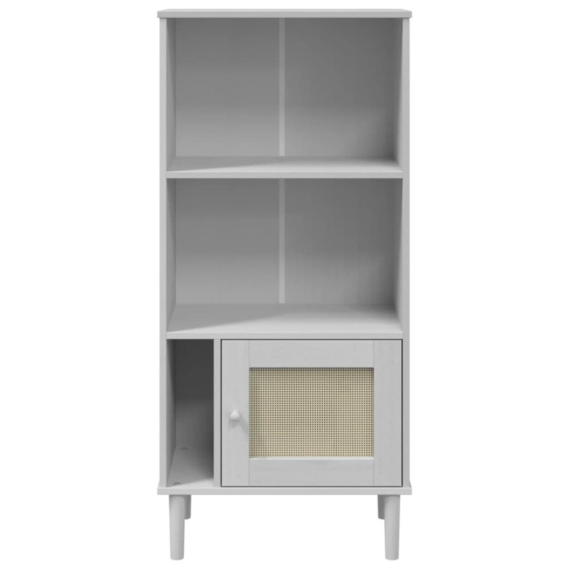 Arrieanna Bookcase Storage Bookcase, White