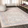 Ziva English Country Argyle Gray/Blue Rug