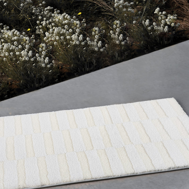 CLIFTON BATH RUG 28X47 MULTI 1, Single- 47" L x 28" W
