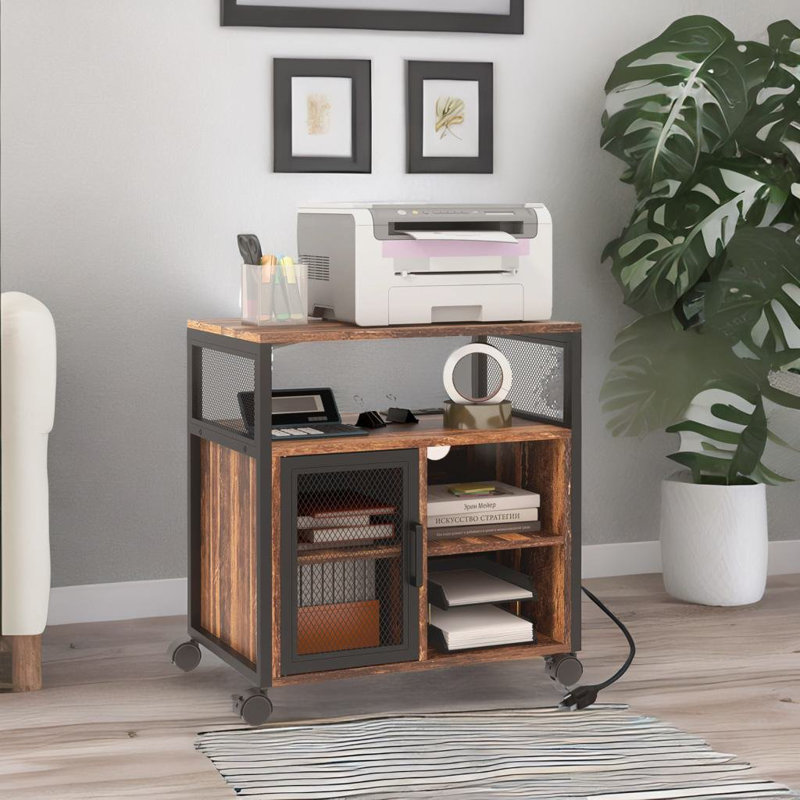 23.5'' x 15.75'' Craft Table with Wheels