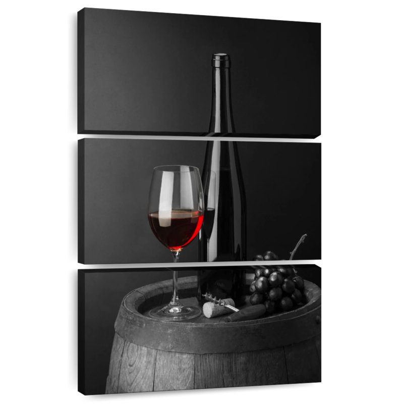 Yarlin Red Wine From Barrel, 38" H x 24" W