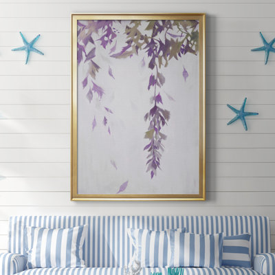 Toile encadrée LEAF Cascade II - prêt à accrocher